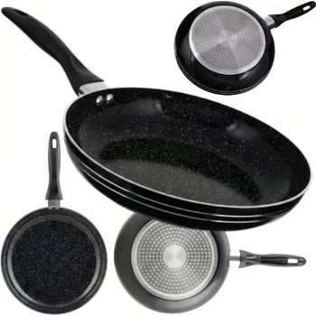 Pánev Granitová pánev s nepřilnavým povrchem 30 cm – indukce/plyn