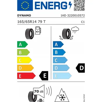 Zimní osobní pneu Zimní pneumatika Dynamo Snow-H MWH01 165/65 R14 79 T