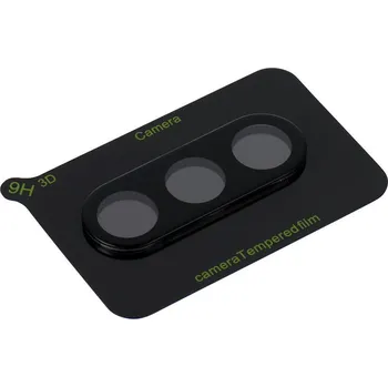 Náhradní kryt pro mobilní telefon 5D Full Glue Camera Protective Tempered Glass - Samsung Galaxy S26 Plus Black