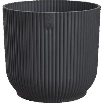 Obal na květináč Obal Vibes Fold - anthracite 16 cm