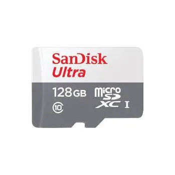 Operační paměť SanDisk Ultra - Paměťová karta flash - 128 GB - Class 10 - microSDXC UHS-I SDSQUNR-128G-GN3MN