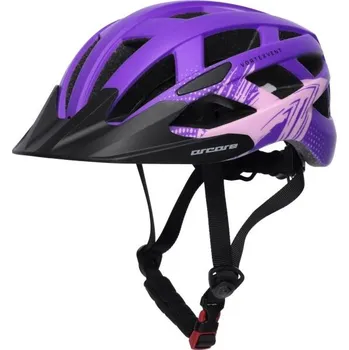Cyklistická přilba Dívčí cyklistická přilba Arcore CONTRA JR 55-58 Fialová, Černá, Růžová