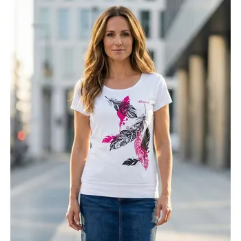 Dámské tričko Dámské triko ALTISPORT ALW178120 BÍLÁ S