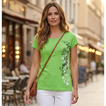 Dámské tričko Dámské triko ALTISPORT CARRYOVER ALW029122 APPLE GREEN XS