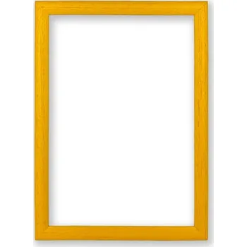 Rám na obraz Fotorámeček Samba Rozměr: 9 x 13 cm, Barva: Žlutá, Typ zasklení: Sklo