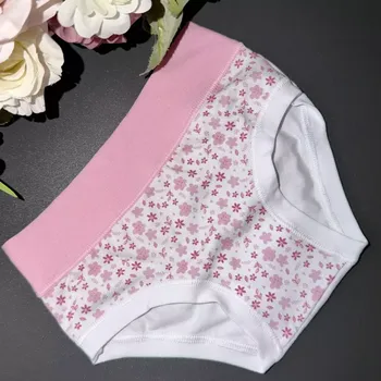 Dívčí kalhotky ALVADA B9714 bianco pink 15/16 (Velikost 152)