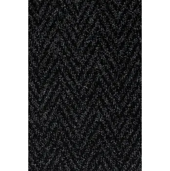 Koberec AKCE: 85x215 cm Čistící zóna Boomerang 50 černá, šíře, černá, guma (gel - protiskluzový), chodba / předsíň, Vebe - 1 rok na vrácení + DOPRAVA ZDARMA k Vám i zpět