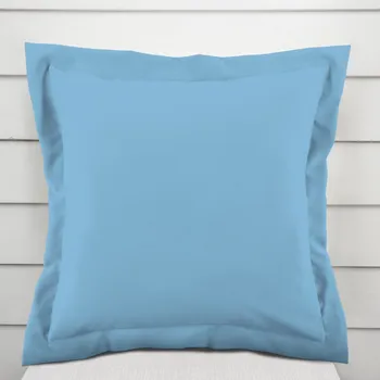 Povlak na polštářek Dekorační povlak na polštář s lemem Rongo RG-100 Světle modrý 40 x 60 cm