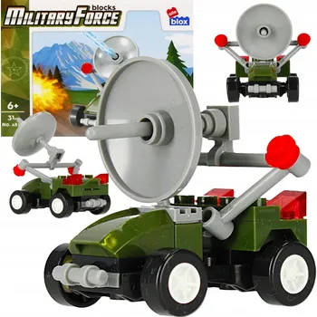 ostatní stavebnice Stavebnice Konstr Alleblox Military 31 dílů 10x7x4