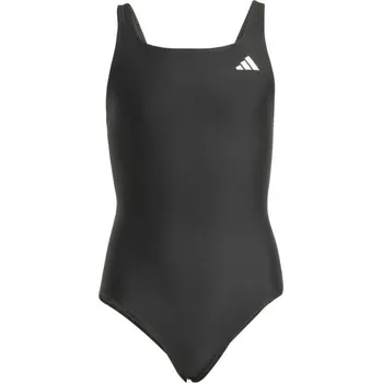 Dívčí plavky Dívčí plavky adidas ESSENTIALS VBCK SUIT Y 152 Černá, Bílá