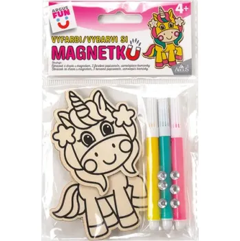 kreativní sada Kreativní tvoření - vybarvi si magnetku - Jednorožec - 1926-0014