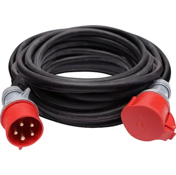 Prodlužovací kabel Solight prodlužovací přívod - spojka, 1 zásuvka, černá, 20m