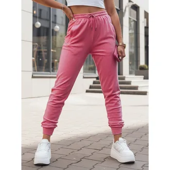 Dámské kalhoty DSTREET RŮŽOVÁ XL