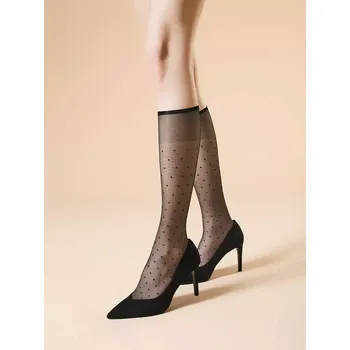 Pánské oblečení Podkolenky Fiore Trisha 20 DEN Černá Uni