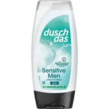 Sprchový gel Duschdas 2v1 sprchový gel a šampon Sensitive Men 225 ml