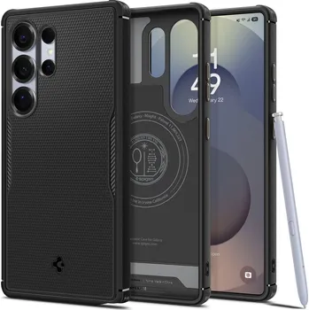 Pouzdro na mobilní telefon KRYT SPIGEN CORE ARMOR MAG MAGSAFE GALAXY S25 ULTRA MATTE BLACK