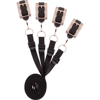 Rosy Gold Elegant Under the Matress Restraint Set