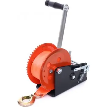 Autodoplněk Kraft&Dele Lanový naviják s hákem 3500 lbs KD1315