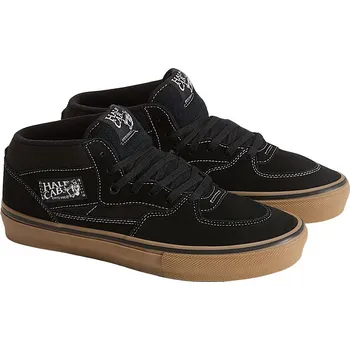 Pánská zimní obuv boty Vans Skate Half Cab - Black/Gum/White 45