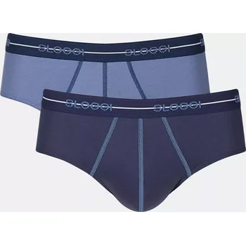 Slipy Pánské slipy Start Midi C2P box - UNKNOWN - modré V001 - SLOGGI UNKNOWN 8