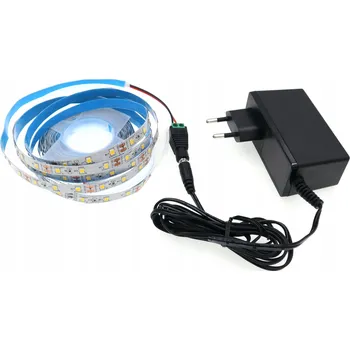 LED páska LED PÁSEK 300 Sada 5M BÍLÁ NEUTRÁLNÍ + NAPÁJECÍ ZDROJ