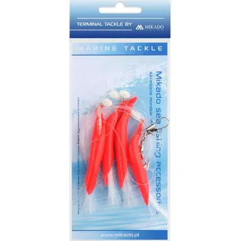 Rybářský háček MOŘSKÝ PŘÍVĚS MIKADO HAIR TUBE RIG 01 - 1/0