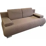 Čalouněná rozkládací pohovka STELLA hnědá