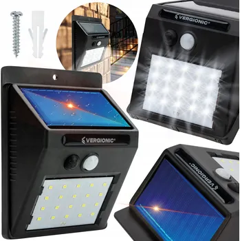 Venkovní osvětlení SOLÁRNÍ ZAHRADNÍ LAMPA VENKOVNÍ ULICE S ČIDLEM POHYBU LED SVĚTLO