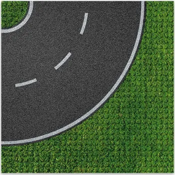 ostatní stavebnice BRIXIES Plus 225.006 Designová podložka na stavění - zatáčka 25,5 x 25,5 cm