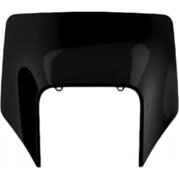 POLISPORT KRYT PŘEDNÍHO SVĚTLA HUSQVARNA TE/FE '17-'19 ČERNÁ BARVA (OEM VZHLED)