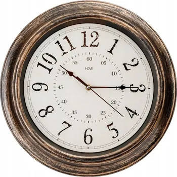 Hodiny Nástěnné hodiny PLATINET hnědé 39 Cm