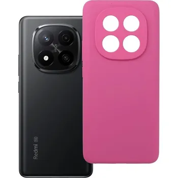 Náhradní kryt pro mobilní telefon Silikonový kryt 2mm Xiaomi Redmi Note 14 Pro Plus 5G Pink