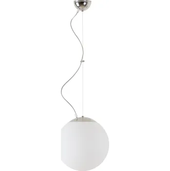 OSMONT ADRIA L2 závěsné skleněné svítidlo nerez / bílá IP40 25W E27 - OSMONT OS ADR45324