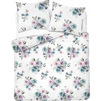 Povlečení Povlečení flanelové 160x200 KVĚTINY SILNÉ 160 g/m2