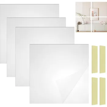 Zrcadlo Zrcadlo Bedee nástěnné čtverec 300 x 300 mm