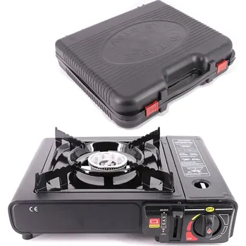 Turistický vařič Turistický plynový vařič Happy Home s 1 hořákem, 2500 W, včetně kartuše