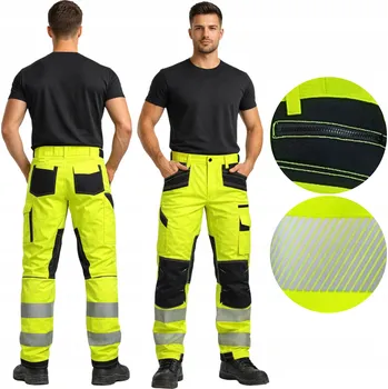 Pracovní obuv Dlouhé reflexní pracovní BOZP Specto žluté, vel. 52