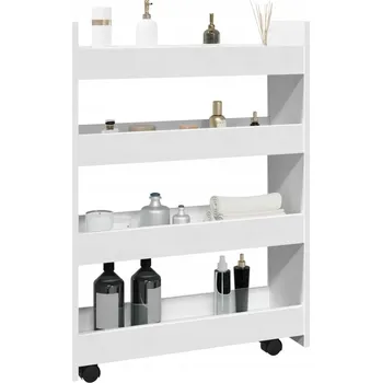 Knihovna Police z dřevotřísky VidaXL 60 x 20 cm, vícebarevná