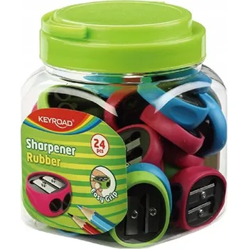 Ořezávátko Ořezávátko dvojité Keyroad vícebarevné