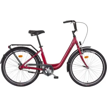 Městské kolo LIBERTY Městské jízdní kolo VIA 1spd. 26" 2026 rubínové, Přední vidlice Pevná