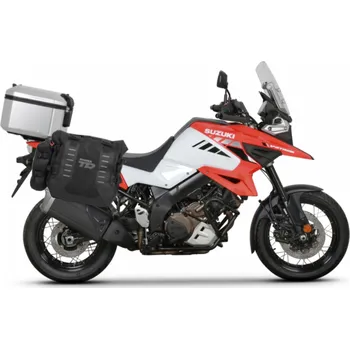 Auto-moto Kompletní sada sedlových brašen SHAD TERRA TR40 a hliníkového 37L topcase, včetně montážní sady SHAD SUZUKI DL 1000 V-Strom/ DL 1050 V-Strom