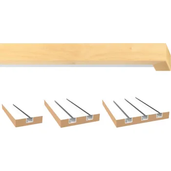 Garnýž URBÁNEK Garnýže Bambi s plastovou drážkou - na míru | 1 cm