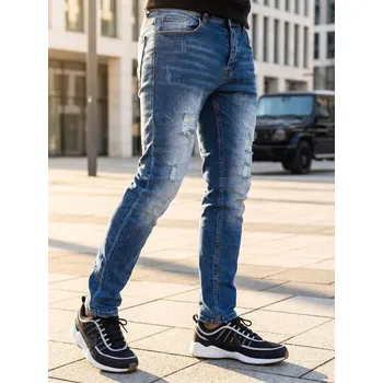 Pánské džíny Pánské kalhoty DSTREET MODRÁ s33