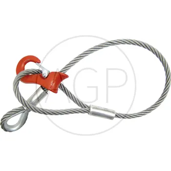 Lany Ocelové lano o délce 3 m, Ø lana 12 mm