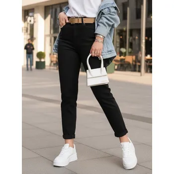 Dámské džíny Dámské kalhoty DSTREET ČERNÁ S/36