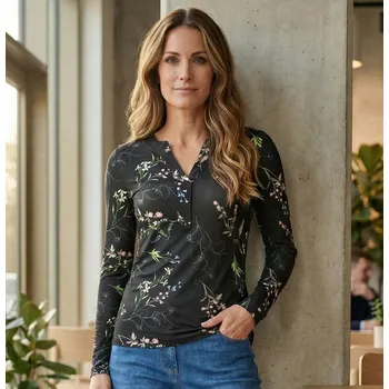 Dámské tričko Dámské triko KIXMI ONDREA ČERNÁ M