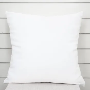 Povlak na polštářek Dekorační povlak na polštář TF132 Bílý hladký bez vzoru 50 x 60 cm