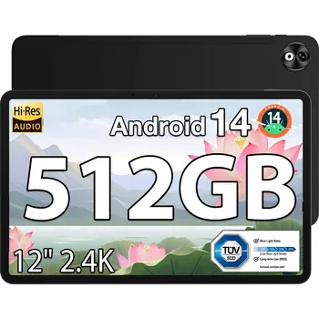 Mobilní telefon Tablet DOOGEE T40 Pro 12" 20 GB / 512 GB černý