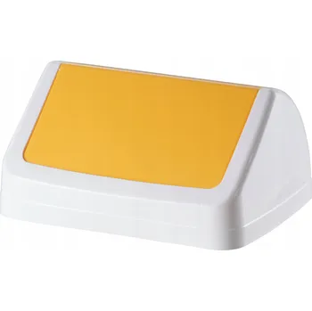 Odpadkový koš KOŠ NA TŘÍDĚNÝ ODPAD PLASTOVÝ ŽLUTÝ - PEVNÝ