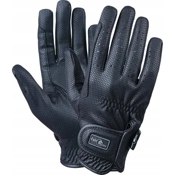 Jezdecké rukavice Jezdecké rukavice Grippi FAIR PLAY Černé L